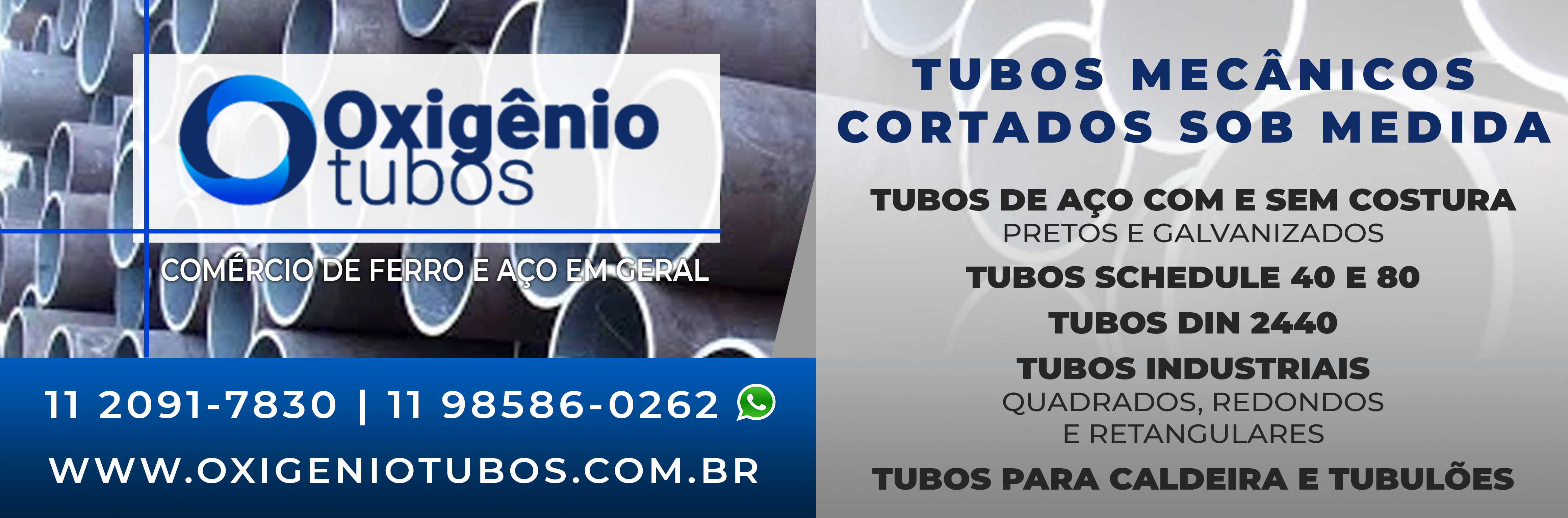 Oxigênio Tubos de Aço, Conexões, Flanges e Válvulas